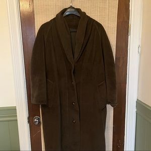 MaxMara Cashmere blend shawl neck coat